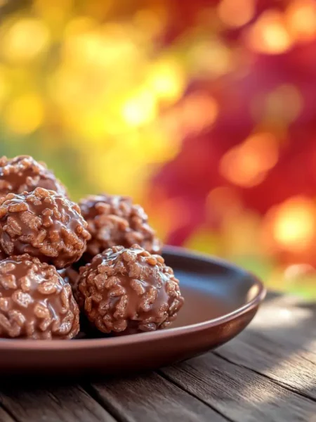 Chocolate Rice Krispie Balls
