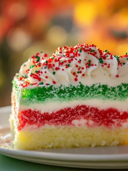 Christmas Poke Cake
