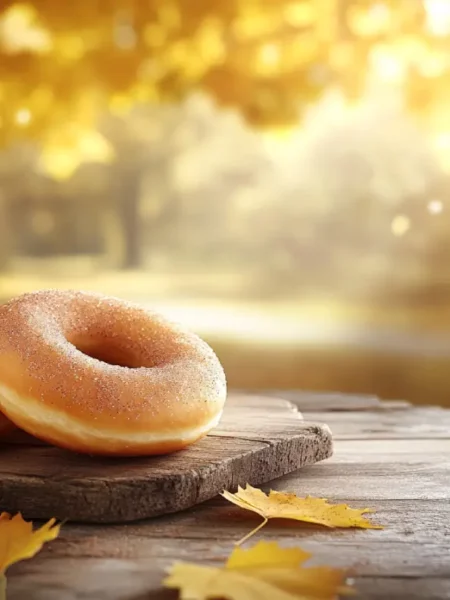 Spiced Pumpkin Donuts