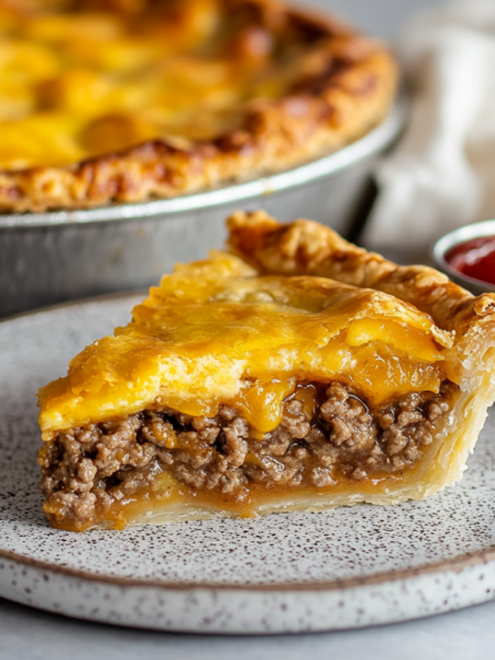 Cheeseburger Pie Without Bisquick