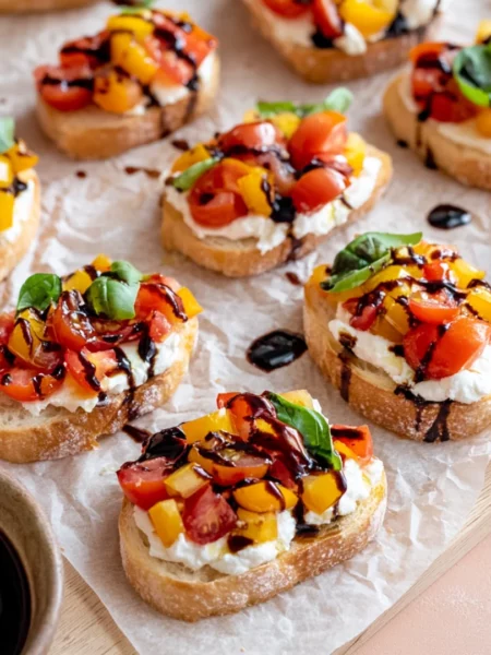 burrata bruschetta