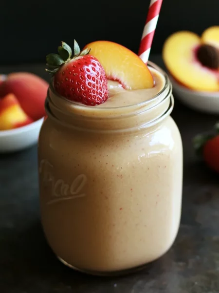 Strawberry Peach Smoothie