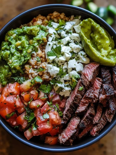 carne asada bowl