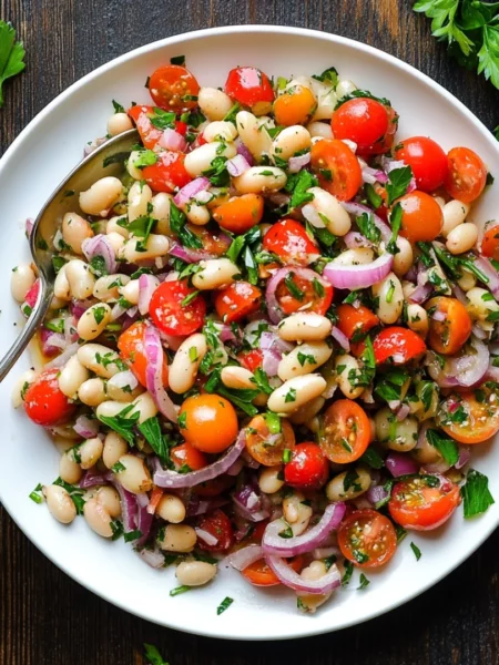 italian white bean salad