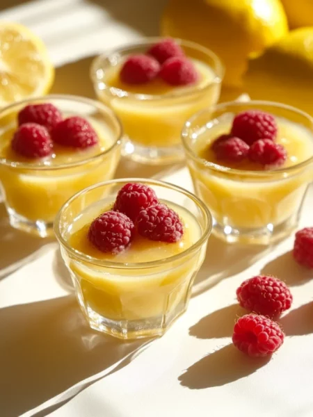 sicilian lemon pudding